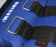 Тежести за ръце и крака чифт MAXIMA, 5 кг (2х2.5 кг) /200238/