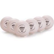 Топче за тенис на маса ATEMI 40+ ITTF ***, Бяло /200306/