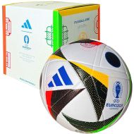 Футболна топка ADIDAS EURO 2024 Fussballliebe, FIFA Quality, Размер 5, Безшевна, В кутия /360036/