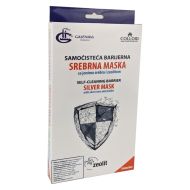 Самопочистваща се предпазна маска с нано сребро /400060/