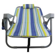 Сгъваем нисък стол, шезлонг за плаж и къмпинг MAXIMA, Дизайн 1 /60025401/